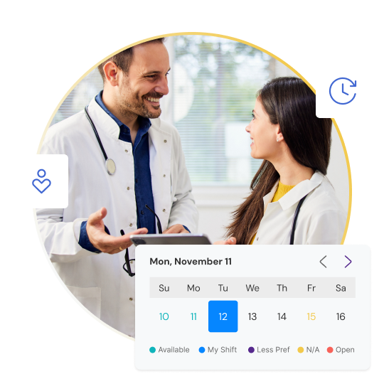 Hospital staff scheduling | HealthcareVMS