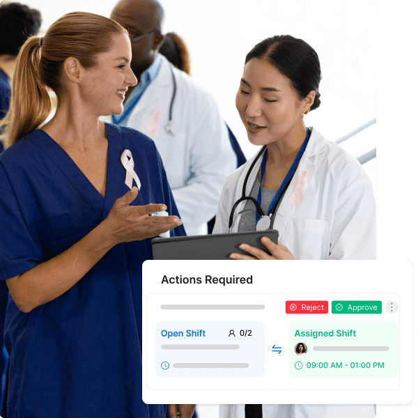 Healthcare shift management solutions | HealthcareVMS